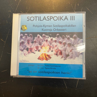 Pohjois-Kymen Sotilaspoikakillan Kuoro ja Orkesteri - Sotilaspoika III CD (VG/VG+) -kuoromusiikki-